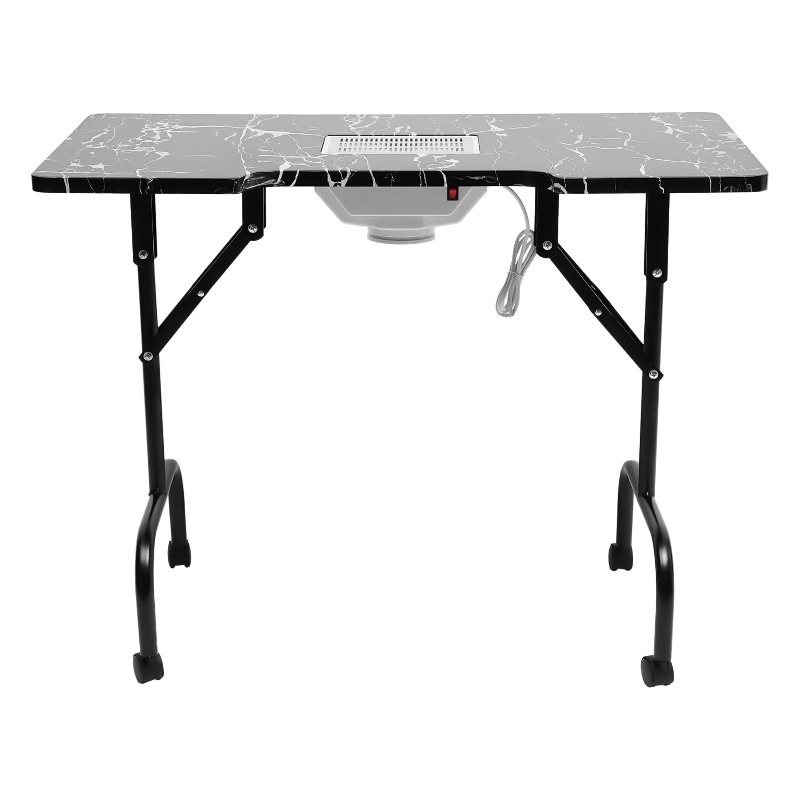 Tavolo per manicure portatile, pieghevole, per manicure, 90 x 40 x 72 cm, per manicure, casa, spa