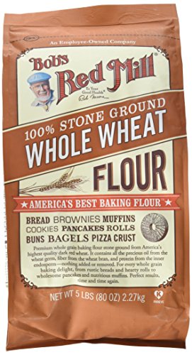 wheat flour for bread machine - Bob's Red Mill Whole Wheat Flour - 5 lb - 2 pk