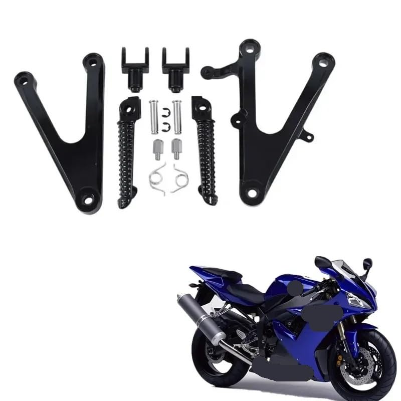 Repose-pieds pilote avec supports pour moto YZF R1 2002-2003