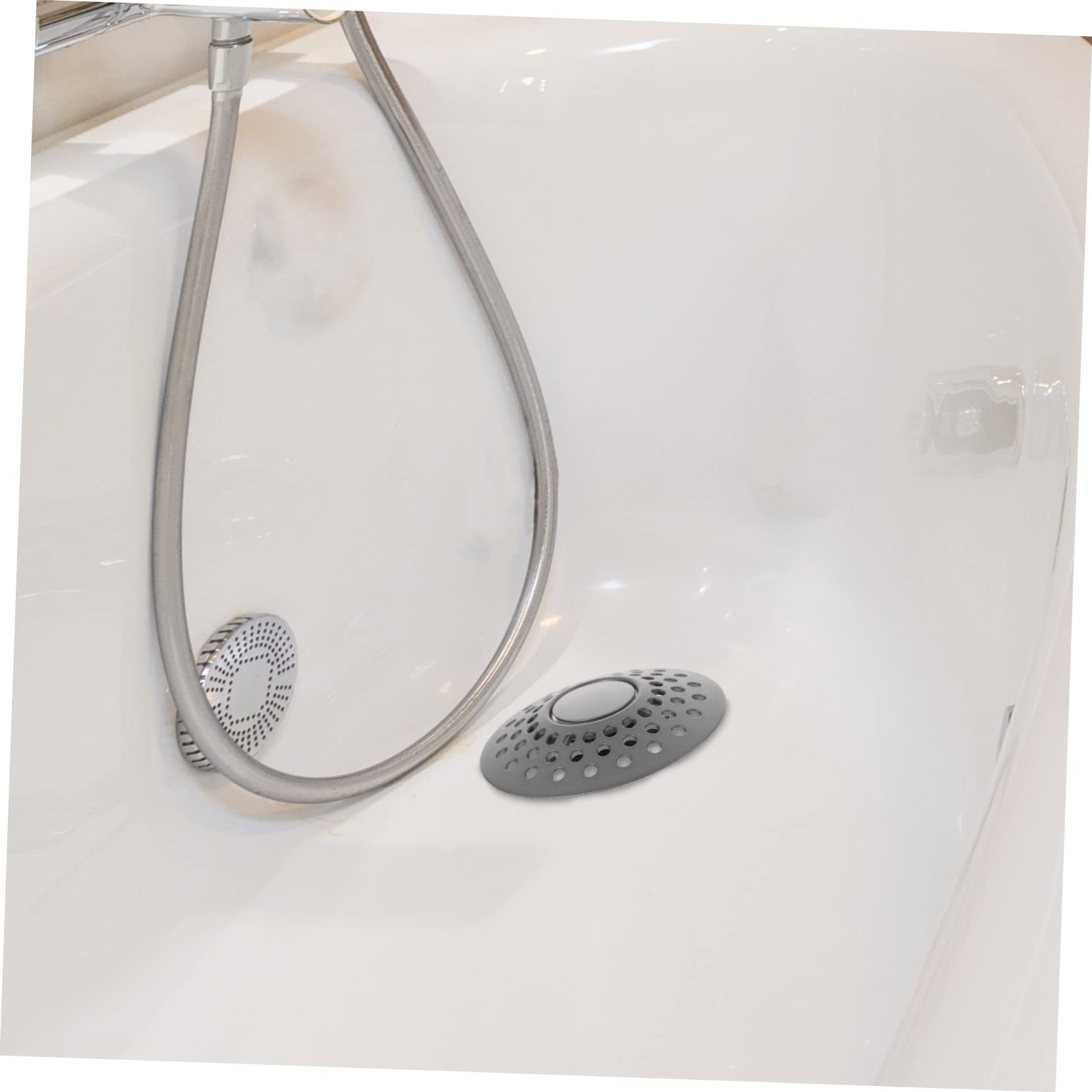OSALADI 2 Stücke Badewannenablauf Badezimmer Badewanne Waschbecken Abflusssieb Universal Badezimmer Waschbecken Stopper Abs Gummi Kupfer Verhindern Verstopfungen