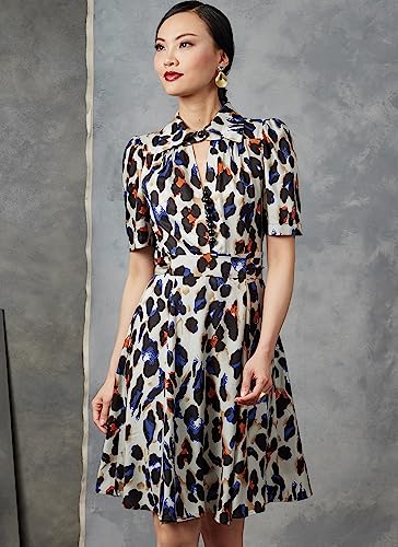 Vogue Patterns V1908A robe pour femme tailles S à XXL