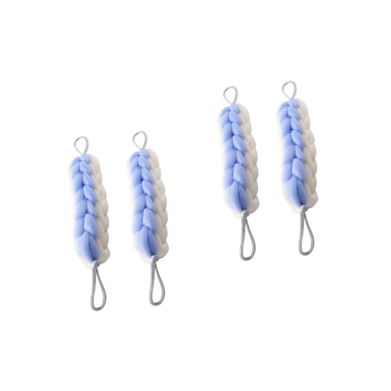 minkissy 2 Set Di Scrubber Per Doccia Per Il Corpo Per Il Bagno Esfoliante Per La Schiena Spazzola Per Doccia Da Uomo E Da Donna 2 Pezzi*2