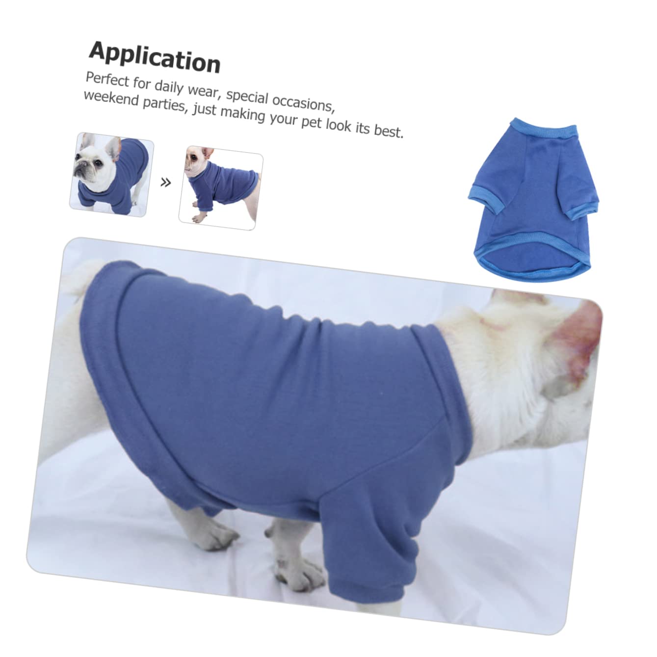POPETPOP 5 Pezzi Adorabile Cucciolo Giacca Cane Felpa Traspirante Caldo Abbigliamento Per Animali Domestici Cucciolo Cappotto Per Esterni