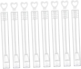 Gadpiparty 24pcs Empty Bubble Bottle Bubble Wands for Kids Bubbles Wands for Kids Empty Bubble Wands Kids Gifts Wand Bubbles Party Favors Bubble Wands Toy Refilled Bubble Wands Bubble Water