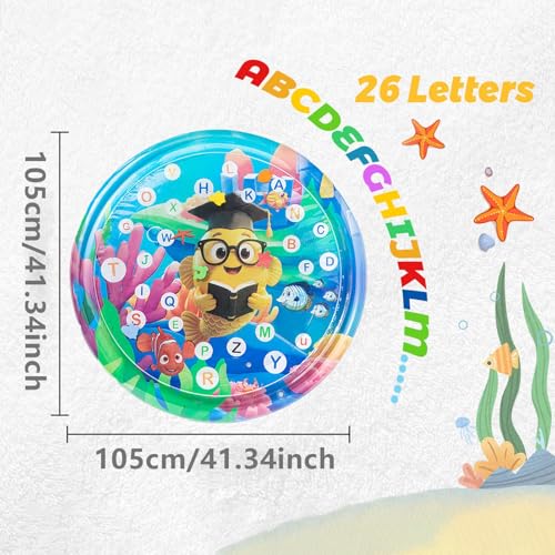 Tapis de jeu sensoriel gonflable cadeau d'éveil ludique pour bébé - 5