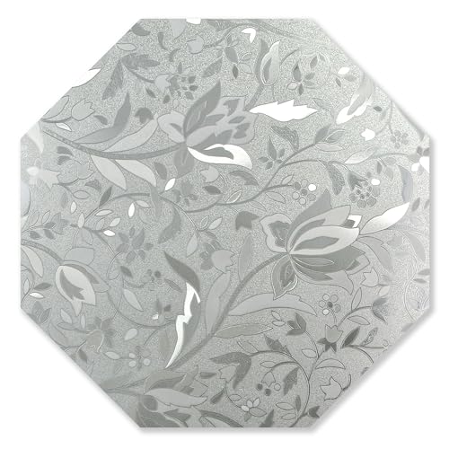 Película para ventana octagonal floral Autotech Park miniatura 1
