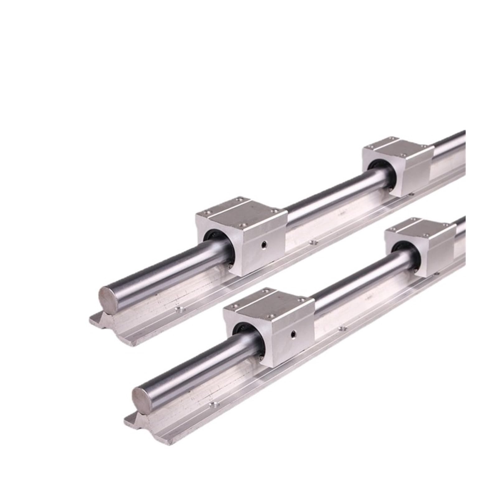 Miniature Linear Sliding Guide Linear Rail SBR16 200mm-1500mm 2pcs