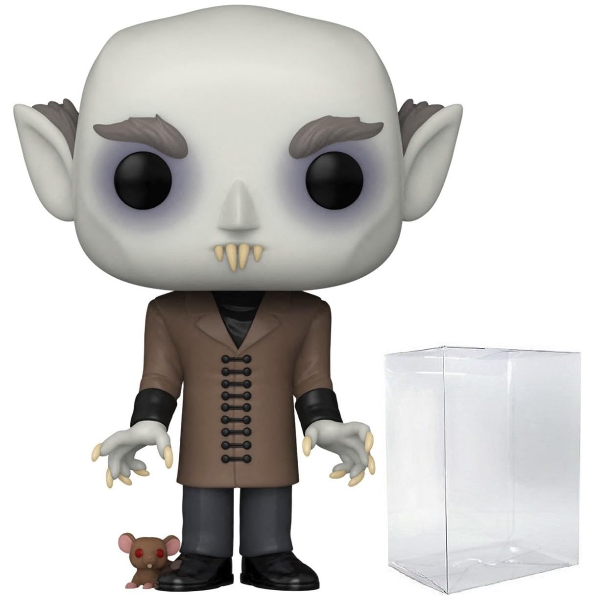 POP Movies: Nosferatu 100th Anniversary - Count Orlok Funko Vinyl Figure (Bundled with Compatible Box Protector Case) Multicolor 3.75 inches