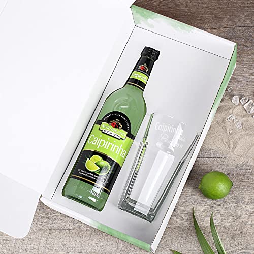 Herz & Heim® Cocktail Geschenkset mit Caipi und graviertem Cocktailglas in Geschenkverpackung - Image 4