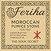 Feriha Natural Moroccan Pumice Stone – Handcrafted Terracotta Foot Scrubber for Exfoliation