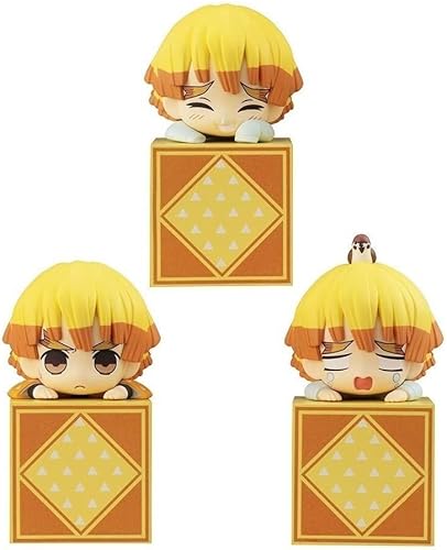 FURYU Corporation Demon Slayer Kimetsu no Yaiba Hikkake Figura Set-Agatsuma Zenitsu 1-