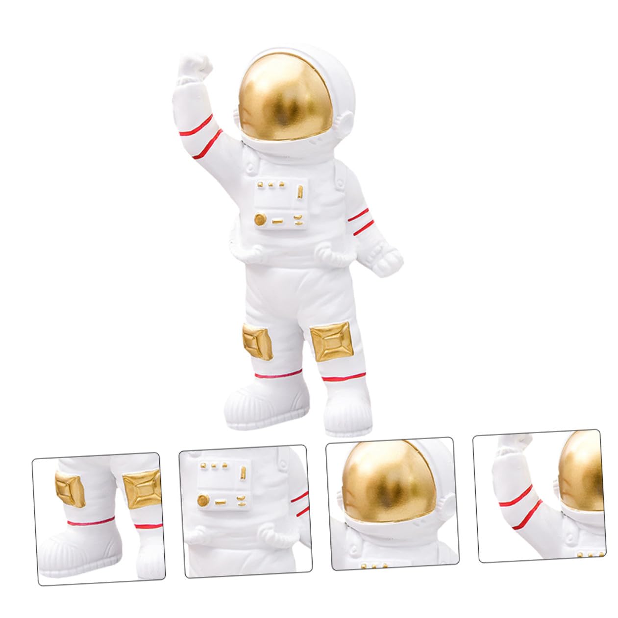Astronauten Dekoration aus Kunstharz für Kinderzimmer, Weihnachten Party