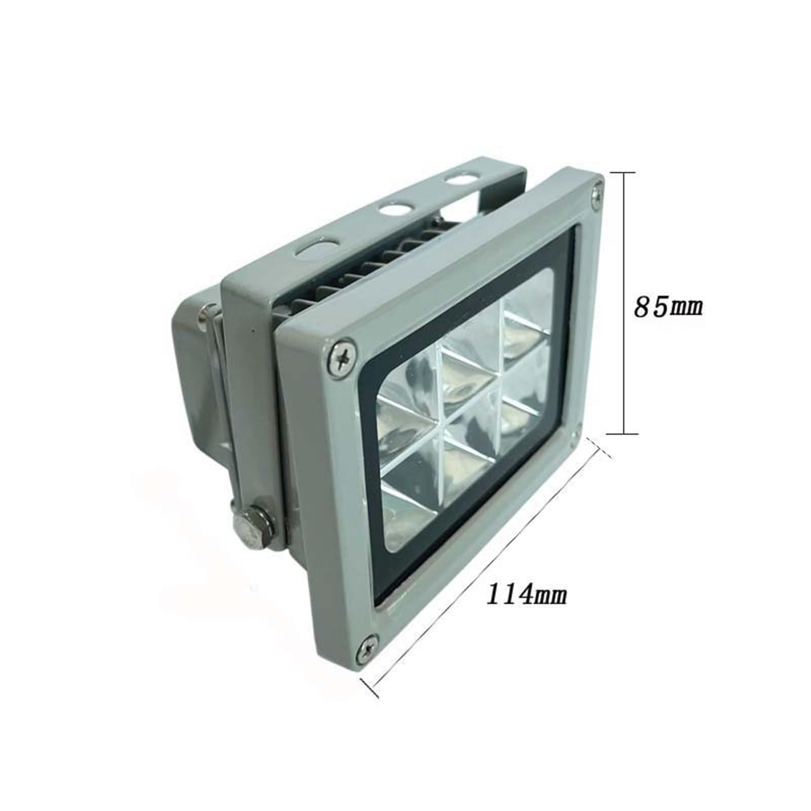 Lampada UV per Resina Lampada for polimerizzazione della colla UV da 6W/20W, piccola attrezzatura for, apparecchio di illuminazione for interni, proiettore inchiostro ultravioletto 405 nm(6W)