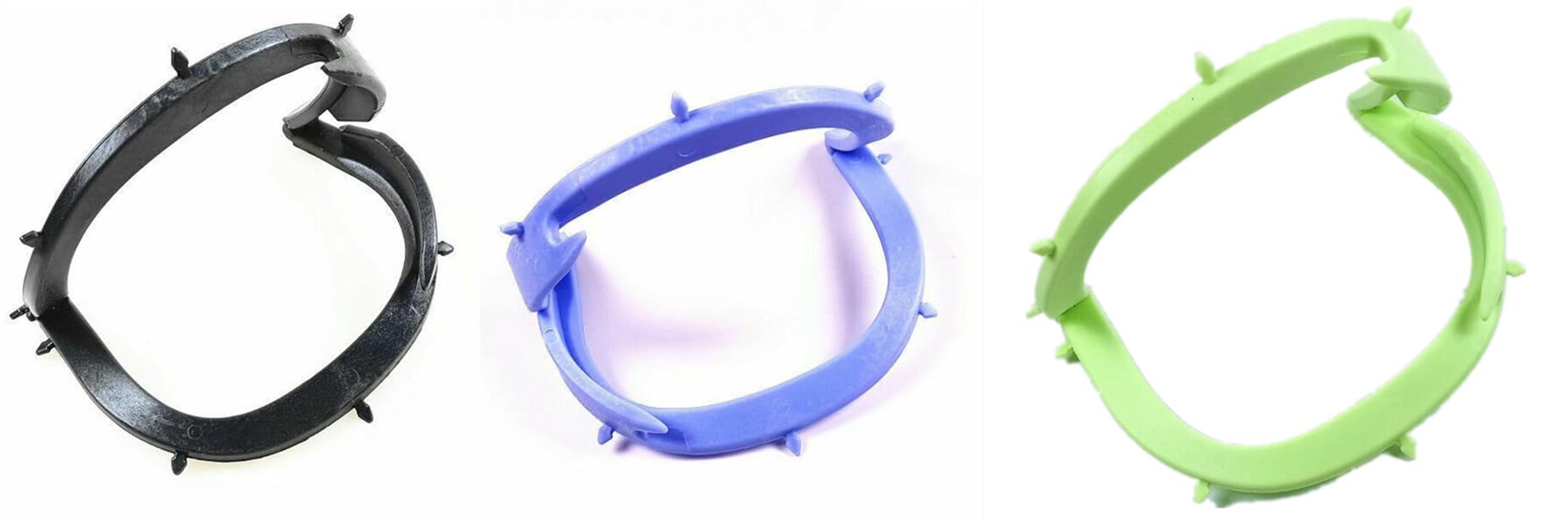Packung mit 3 Kofferdamen for Dentalrahmen, leicht, faltbar, 3 Farben, autoklavierbar bei 134 °C(Each Color X1)