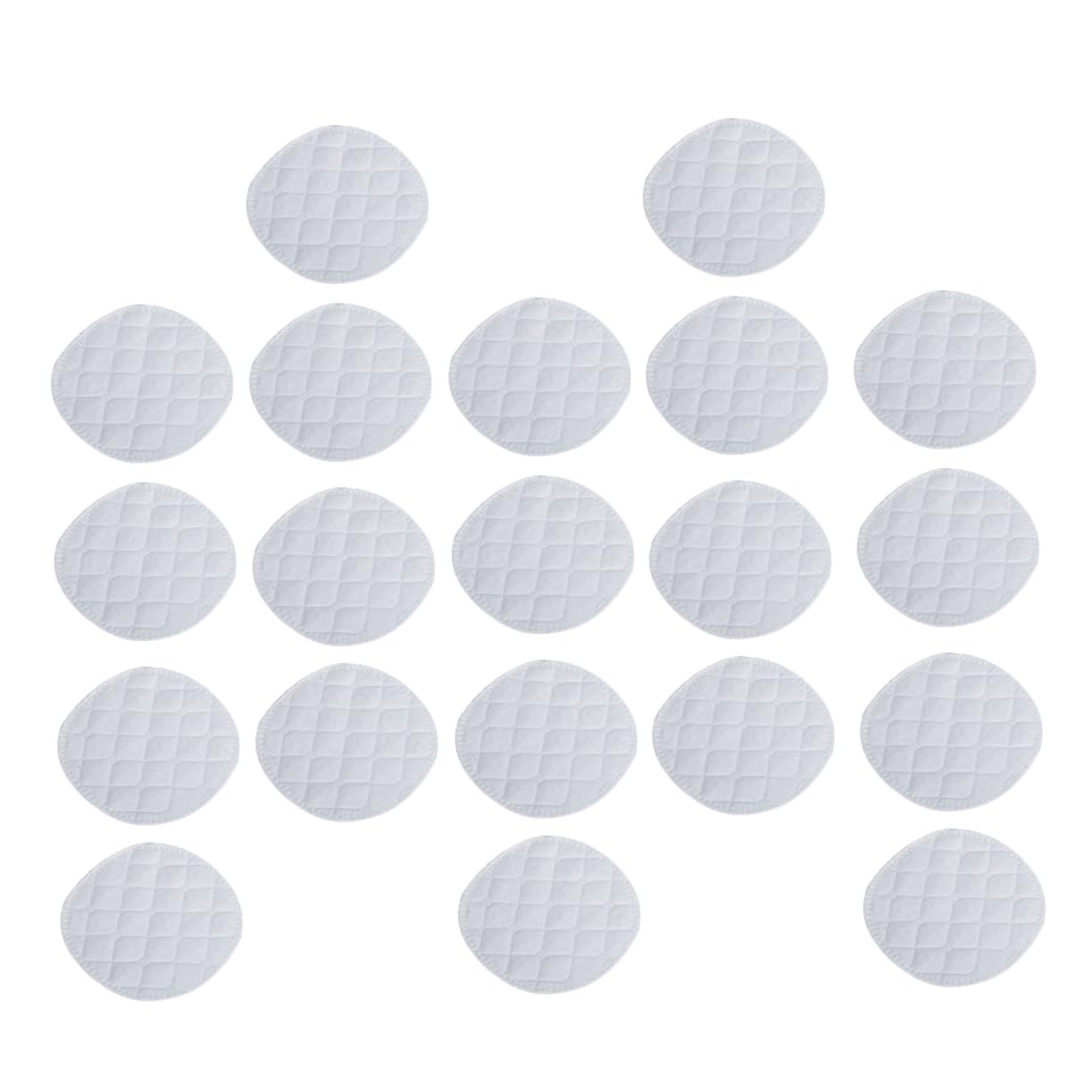 SHOWERORO Breast Feeding Cover 20pcs Nursing Pads White Cotton Mother Nursing Essentials Anti-Overflow Leakproof