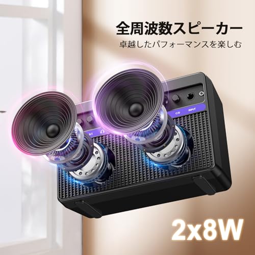 POGOLAB ギターアンプ 小型 2*8W の商品画像 1