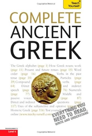 Complete Ancient Greek: A Teach Yourself Guide (Teach Yourself (McGraw-Hill))