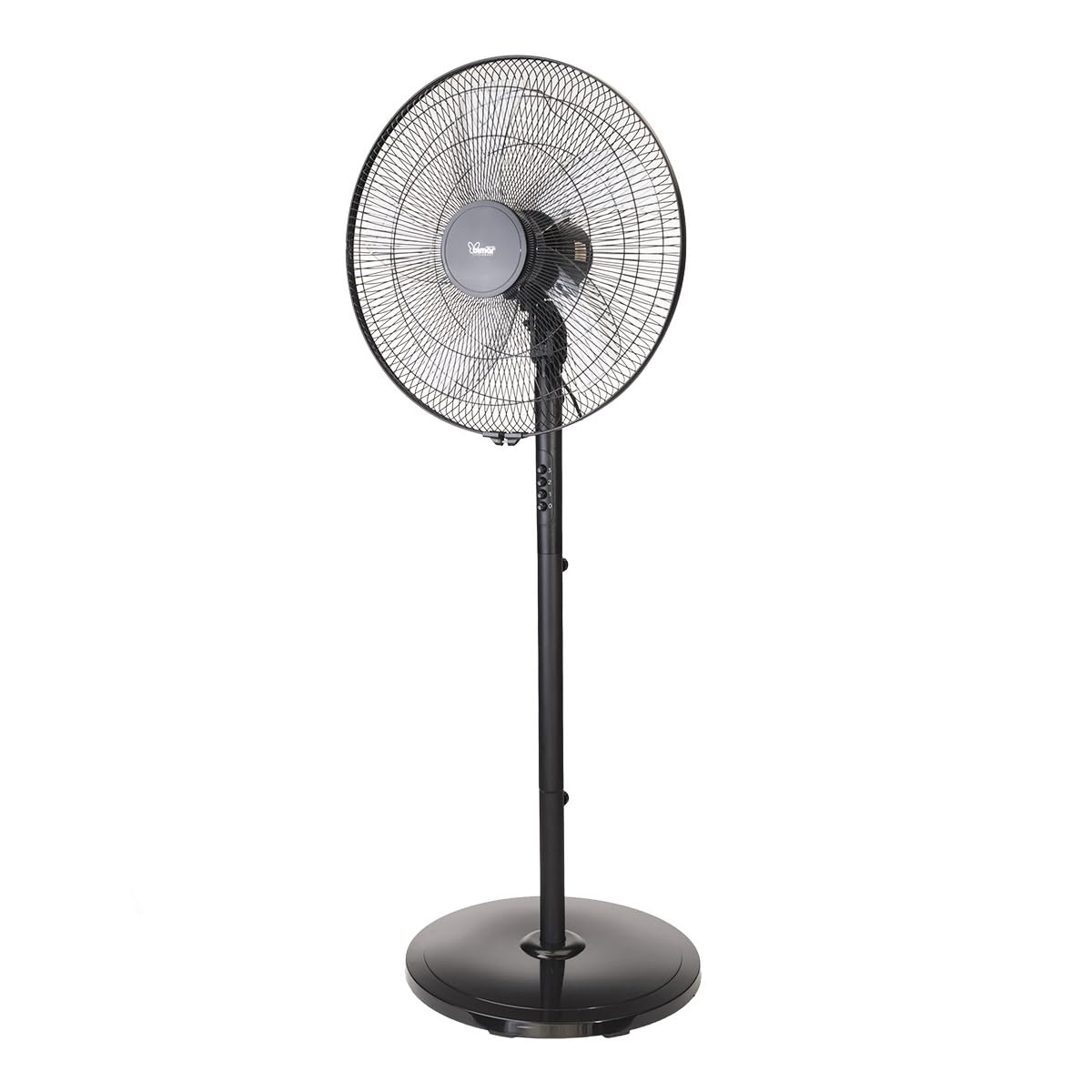 bimar VP165 Ventilatore a Piantana D45cm Altezza Regolabile, H1,65-1,33-0,96 5 Pale, 3 Velocità, Oscillazione Automatica DX SX. Inclinazione Regolabile. 60W