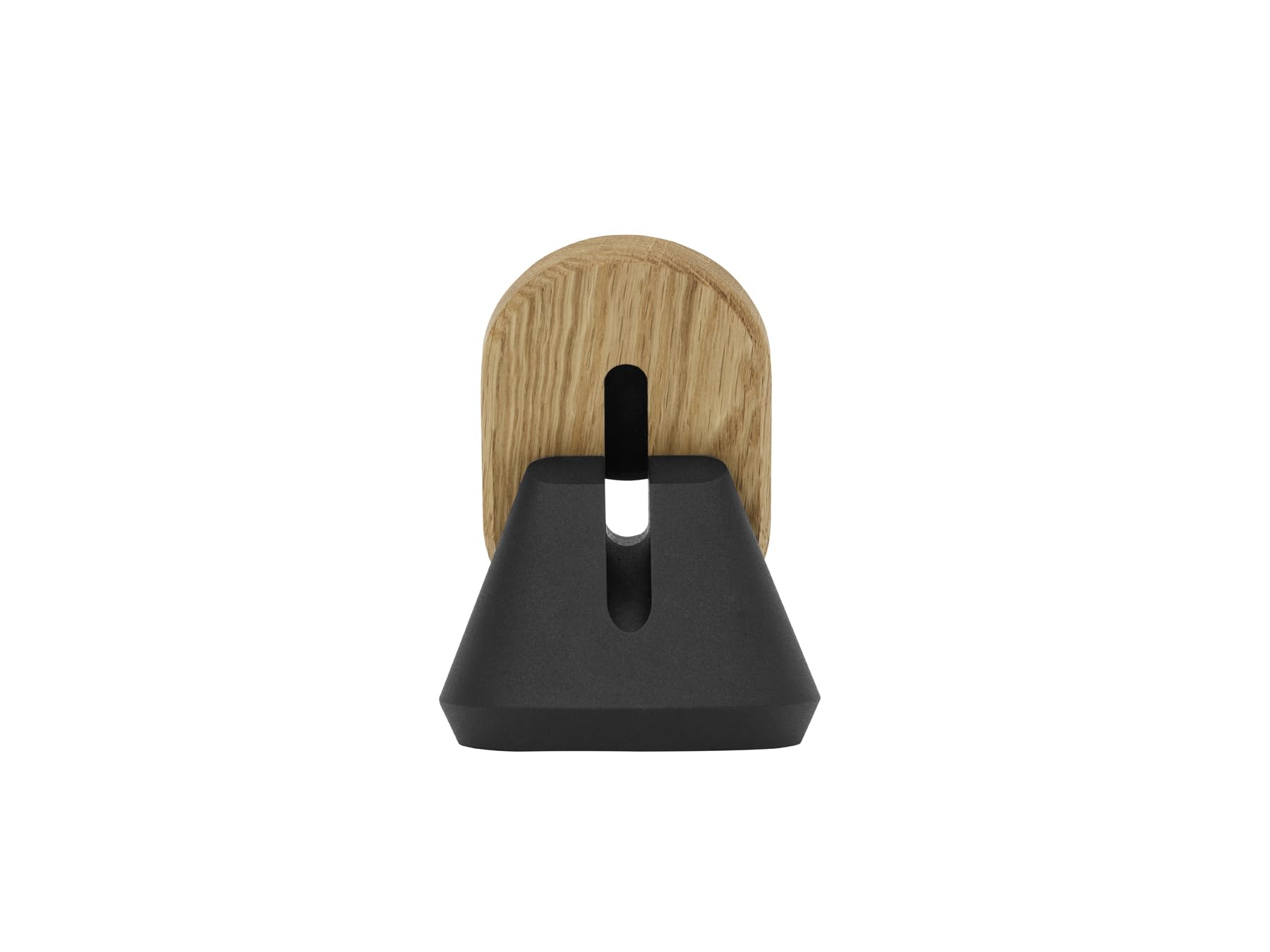 Oakywood - Schreibtisch Ständer Kompatibel mit iPhone 12-16, kompatibel mit MagSafe - Handy Stand, Organizer aus Holz, Handwerk aus der EU - 10,4 x 8,1 x 13,9 cm - 4.1 x 3.2 x 5.5’ - Eiche