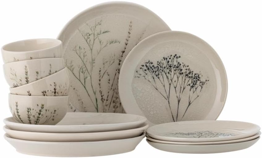Bea Natural Stoneware Dinnerware Set