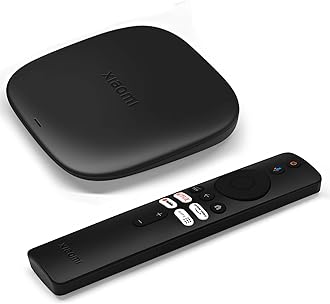 Xiaomi Mi TV Box S 3nd Gen, 2GB RAM + 32GB ROM, 4K Ultra HD Streaming Reproductive, Bluetooth, Wi-Fi, 3rd Generation, Black