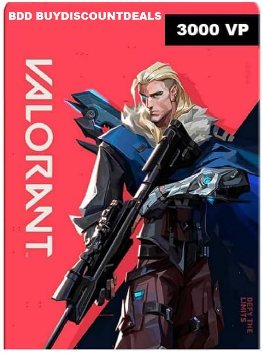 Valorant Points Gift Card Code 3000 VP Valorant Points 3000 (PC Code Only)