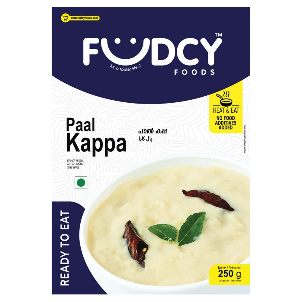 Fudcy Foods Ready to Eat Paal Kappa 250g | Open Heat & Eat | No Added Preservatives | Japanese Retort Technology [Pack of 1]-image-40