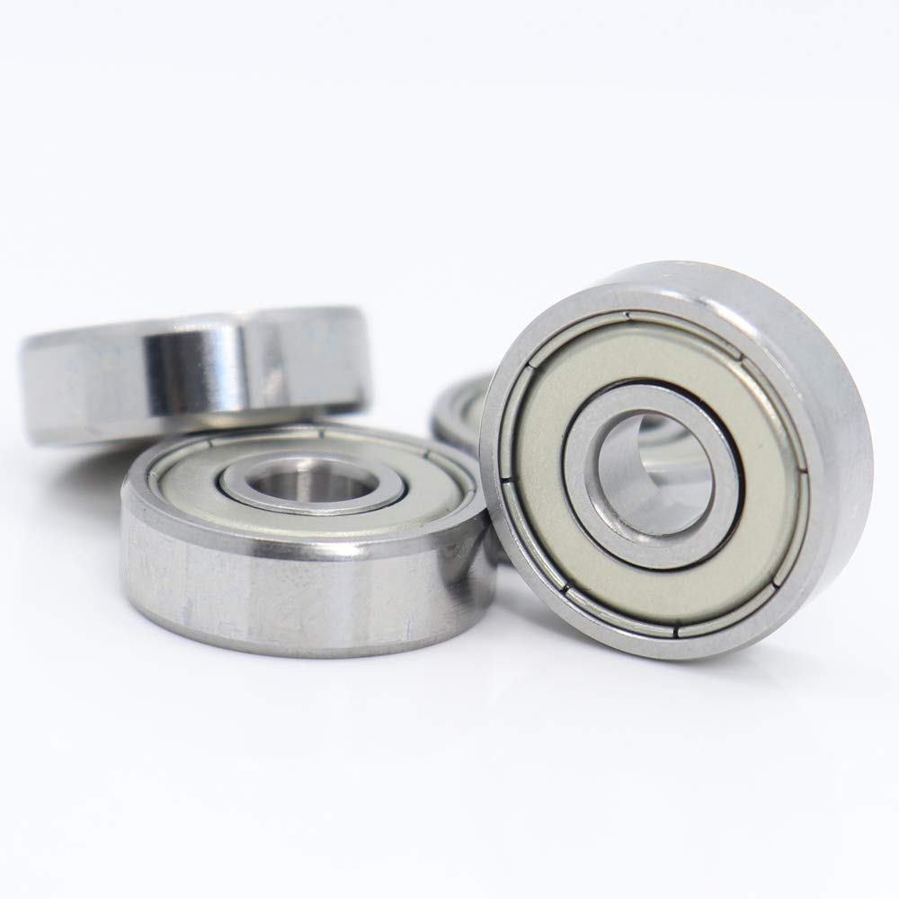 HYUJNAFZR Steel Ball Bearing 626ZZ Grade P5 Printer Parts 626 ZZ Bearings 626Z for Hinge Closet 6x19x6 mm