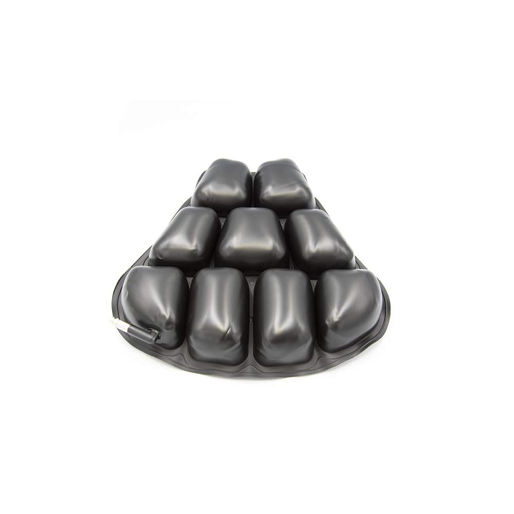 Coussin De Moto Pour Coffre Arrière - Coussin Passager Confort Longs Trajets - Mousse Souple Cuir Synthétique - 2 Tailles - 11