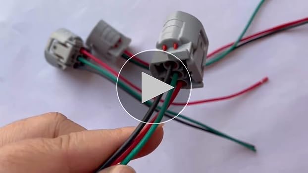 Amazon.com: 3-PACK 3 Wires Alternator Regulator Plug Harness