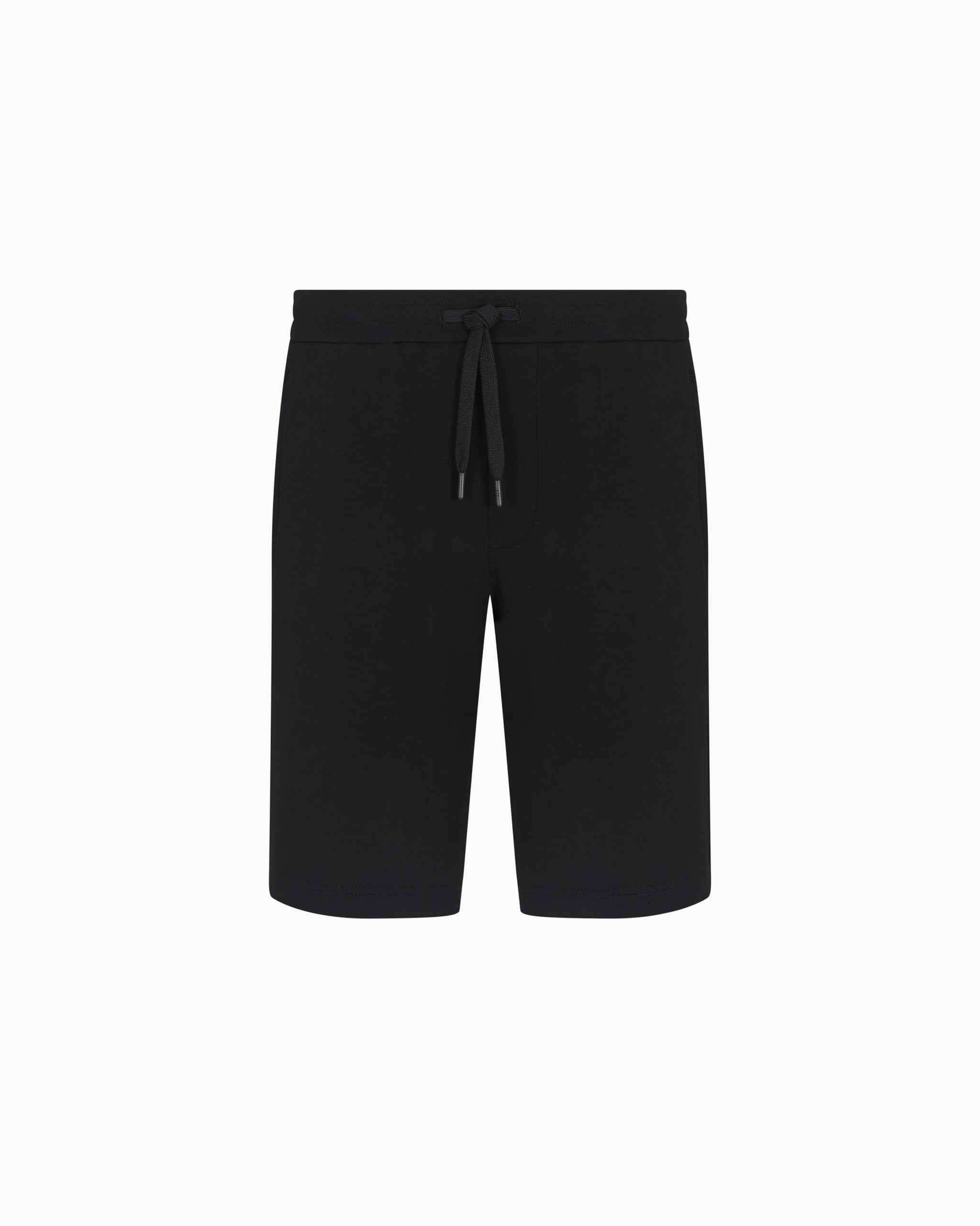 Armani Exchange Men's Stretch Cotton Icon Shorts, Black, Small