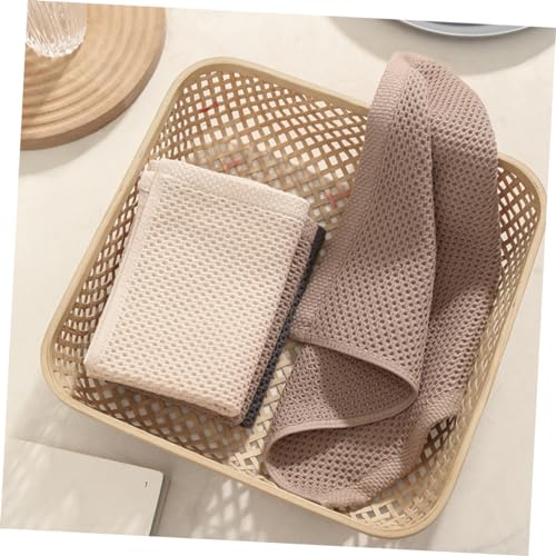 Toalla de cocina de algodón LIFKOME para proteger y secar tus sartenes y cuencos, 3 piezas 7