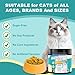 Leyoviz Cat Allergy Relief for Cats, 500 Crunchy Hypoallergenic Cat Itchy Skin Relief, Supports Skin Health & Digestion, Supports Immune System, Suitable for All Breeds, Kitten & Indoor Cats