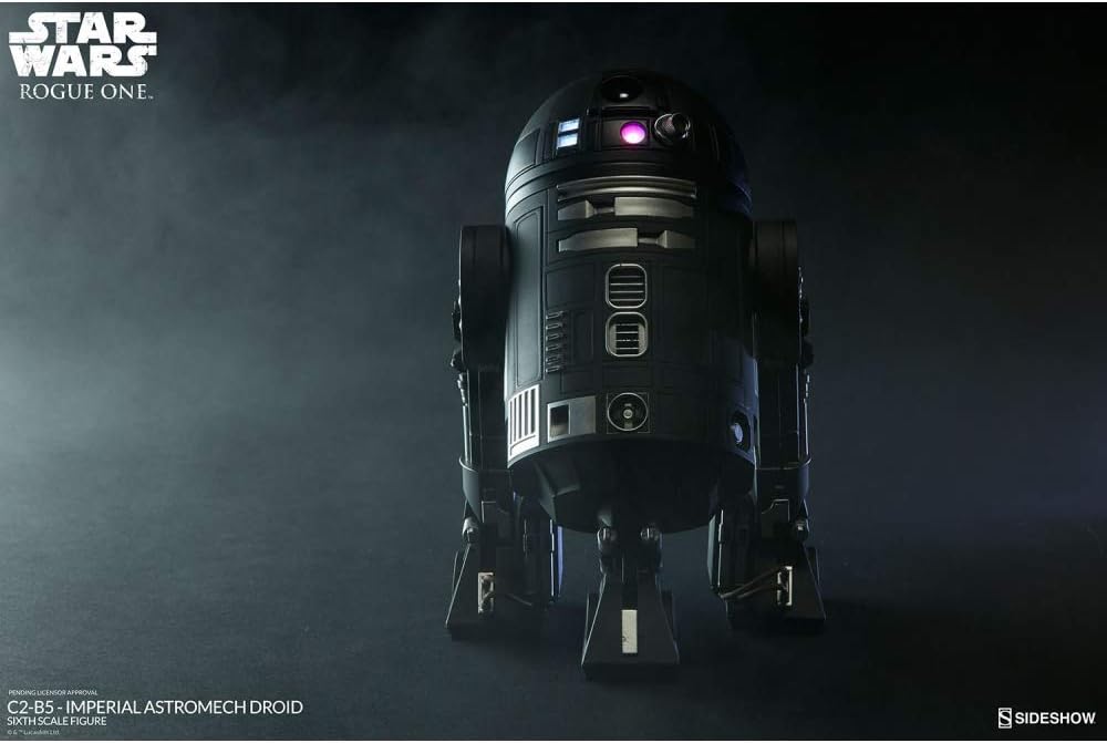 Up To 40% OFF Sideshow Star Wars Rogue One Action Figure 1/6 C2-B5 Imperial Astromech Droid 17 cm