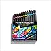 Prismacolor Premier Dual-Ended Art Markers Chisel Tip and Fine Tip Hyper Bright Colors Adult Coloring 12 Count