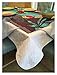 Brilliant Home Design First Quality Quilted Table Protectors - Quilted Dining Table Pad With Flannel Backed For More Protection (60 in x 102 in)