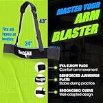 Yes4All Arm Blaster for Biceps & Triceps Dumbbells, 2-Layers Neck Cushion Bicep Curl Support Isolator for Body Building, Strength Training, and Muscle Gain - Image 2