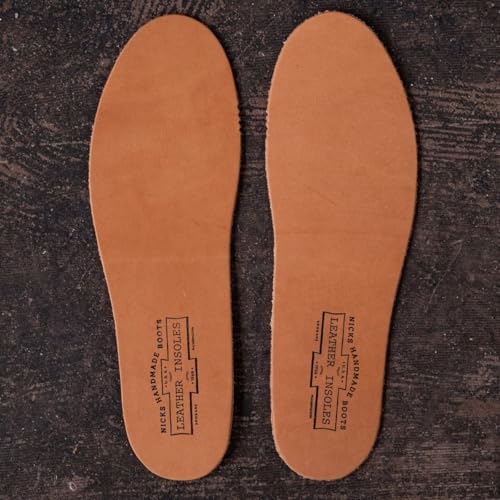Plantillas de cuero vegetal Nicks Boots para hombre miniatura 5