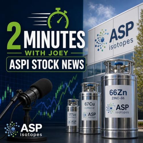 『2 Minutes with Joey - ASPI Stock News』のカバーアート