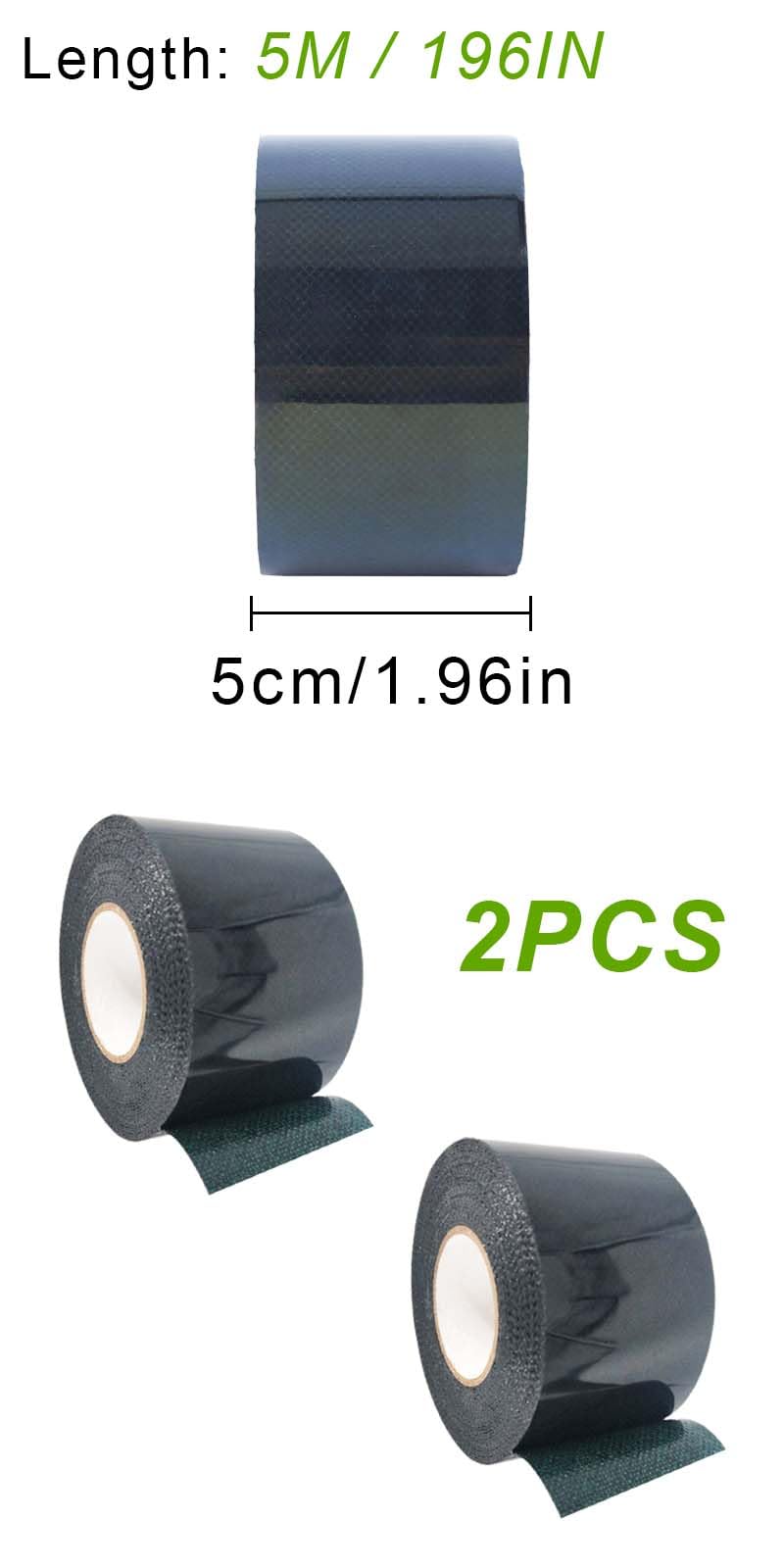 2 piezas Cinta de doble cara paracéspedartificial,5 cm*5 m,Cinta autoadhesiva paracésped,Cinta adhesiva paracéspedartificial,Cinta verde paracéspedartificial,paracéspedy hierba verde