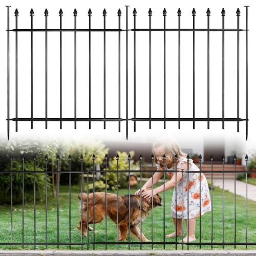BOWDIMS 24-Inch Roman Column Garden Fence