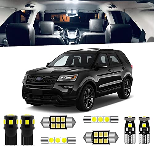 Kit Interior LED Explorer 11 Piezas para Ford 2011-2020