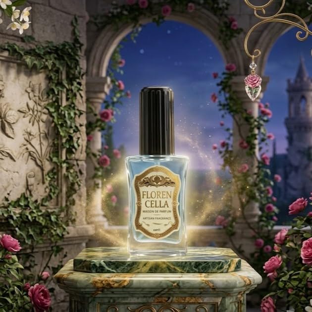 Image of Maison de Parfum, Artisan Fragrance for Men and Women, Floral and Fresh Notes, 30ml Glass Bottle