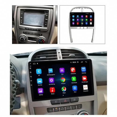 Reproductor multimedia Chery Tiggo 3 con pantalla táctil 4 Nuclear y Android Auto 3