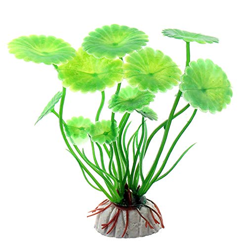 Bluelans Artificial Seaweed Water Plants for Aquarium, Plastic Fish Tank Plant Decorations, Aquarium Fish Tank Plastic Plants Artificial Fish Tank Plants Decorations Green
