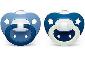 NUK Orthodontic Pacifiers for 6-18 Months (Pack of 2)