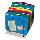 Smead Slash Pocket Poly File Folders, 1/3-Cut Tab, Letter Size, Assorted Colors, 30 per Box (10540)