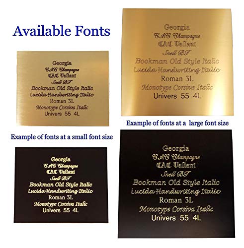 Stanley-London-Personalized-Custom-Engraved-Brass-Plaque-Name-Plate-Art-Tag-Picture-Frame-Label-Trophy-Award-Fixed-or-Custom-Sizes