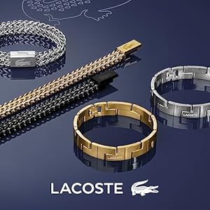 Lacoste Men's LACOSTE CATENA Collection Link Bracelet in Lacoste Men's LACOSTE CATENA Collection Link Bracelet in