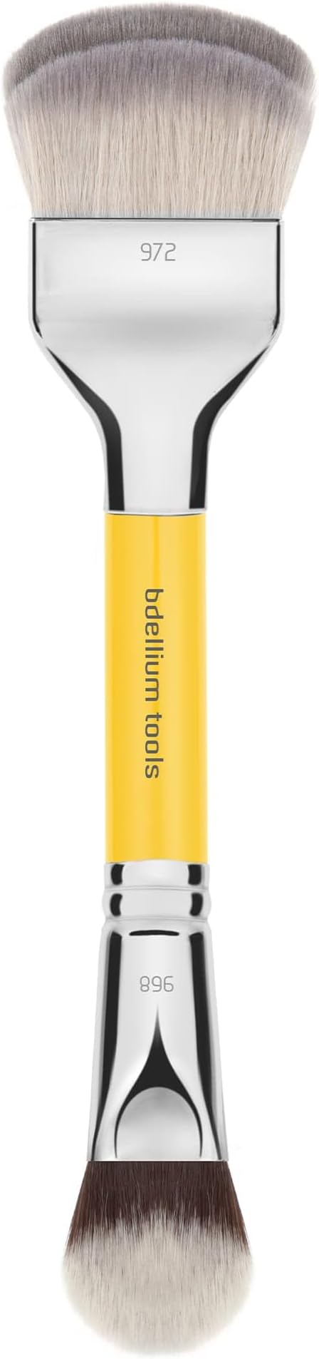 Bdellium Tools Professional Makeup Brush Studio 973 Double-Ended Large Rounded Double Dome Blender/BDHD Phase II with 972/968 double-ended
